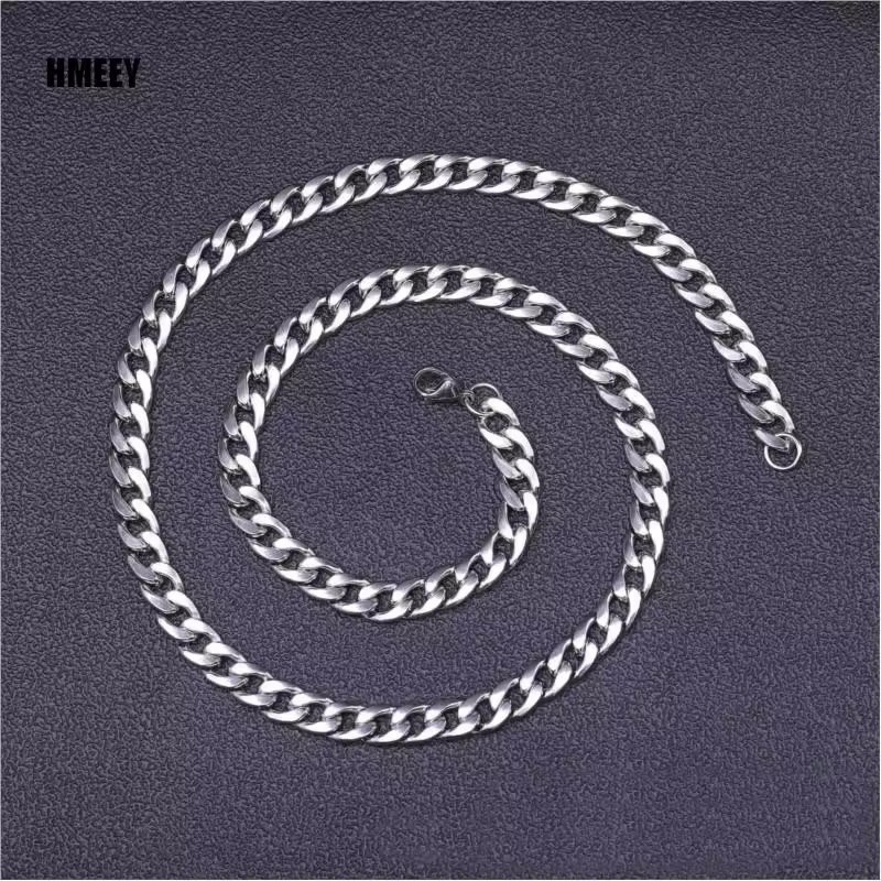 Stainless Steel Chain Necklace Unisex 3mm width 18 inch length Hip Hop Chain