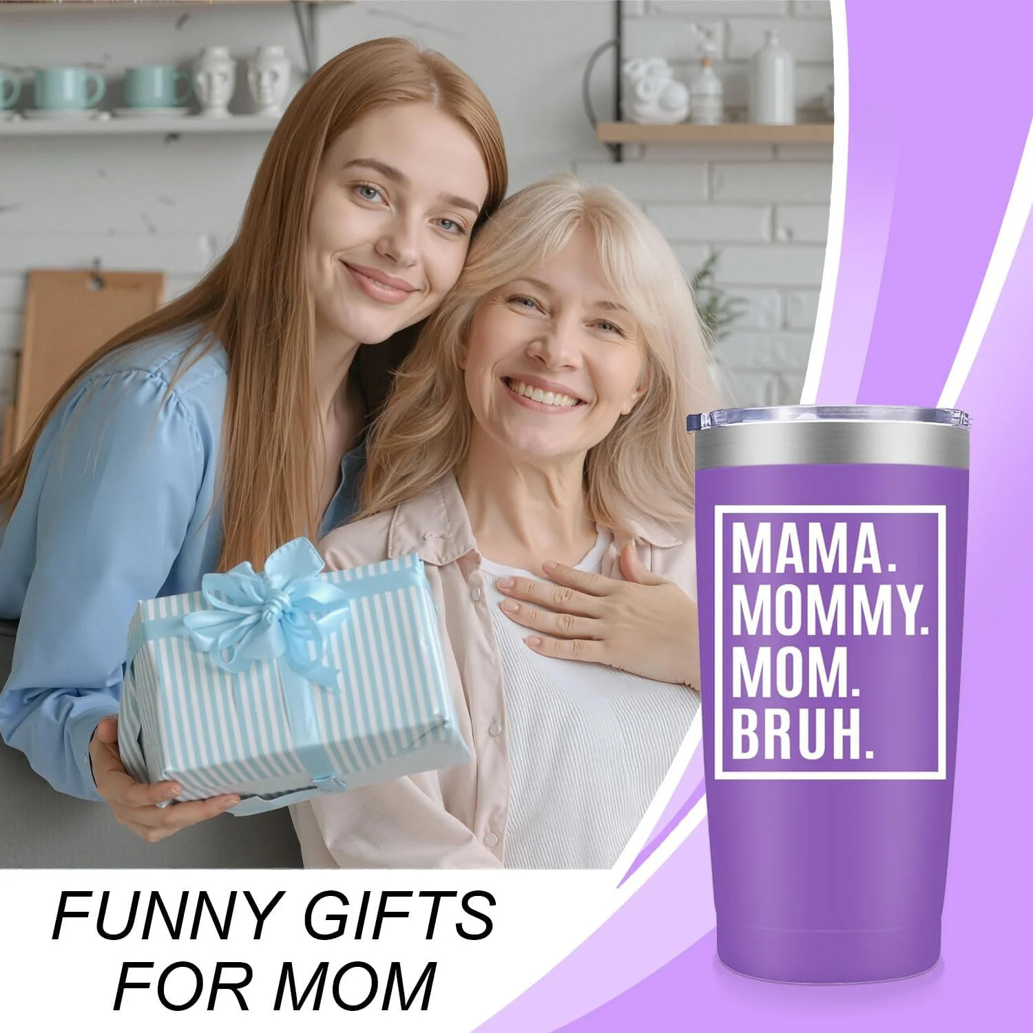 Mothers Day Birthday Gifts for Mom,Christmas Mom Gifts from Daughter, Son,Kids,M