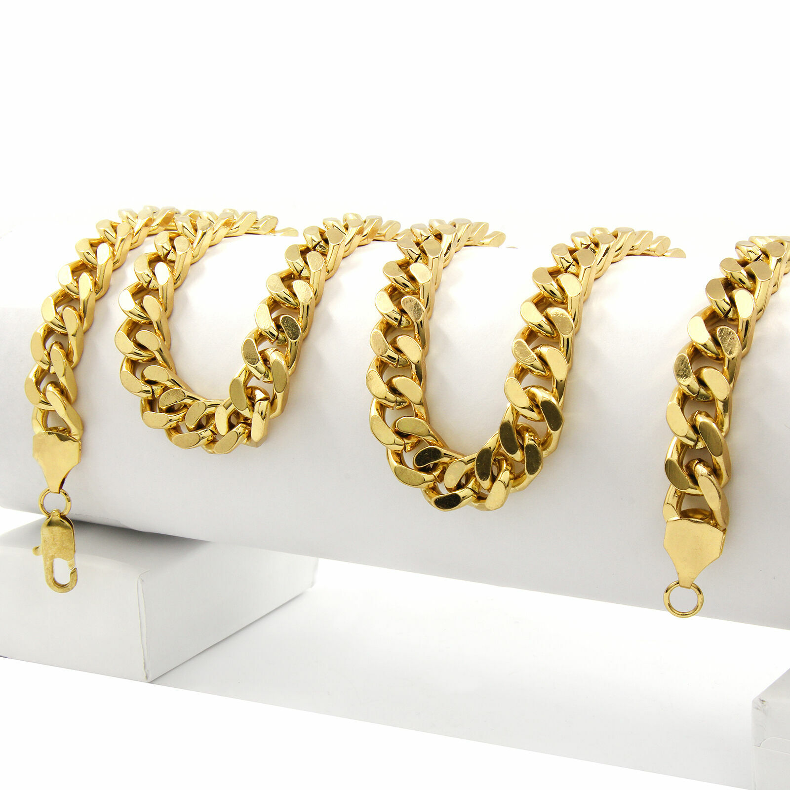 Hip Hop 14k Gold Plated Huge Last Supper Pendant Cubic Zirconia 24″ Cuban Chain