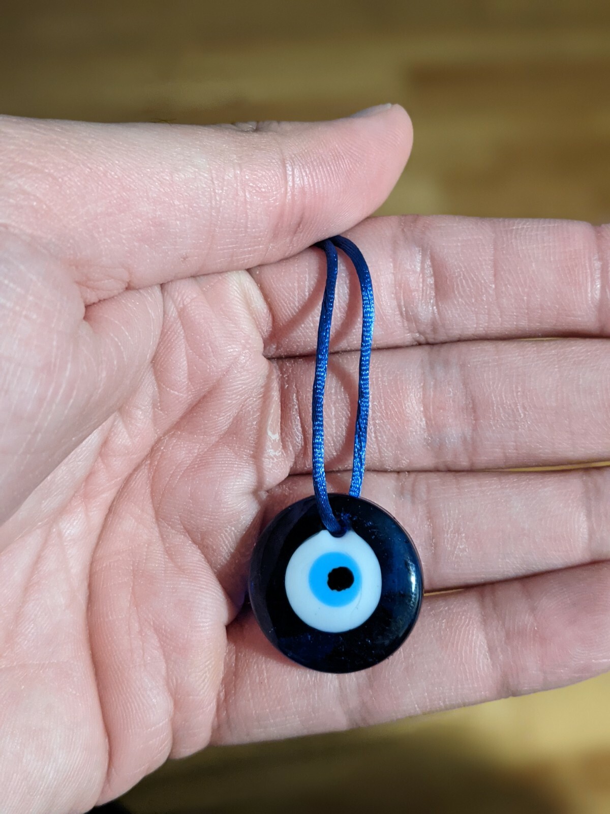New Fashion Turkish Blue Evil Eye Keychain Lucky Evil Eye Charm Pendant