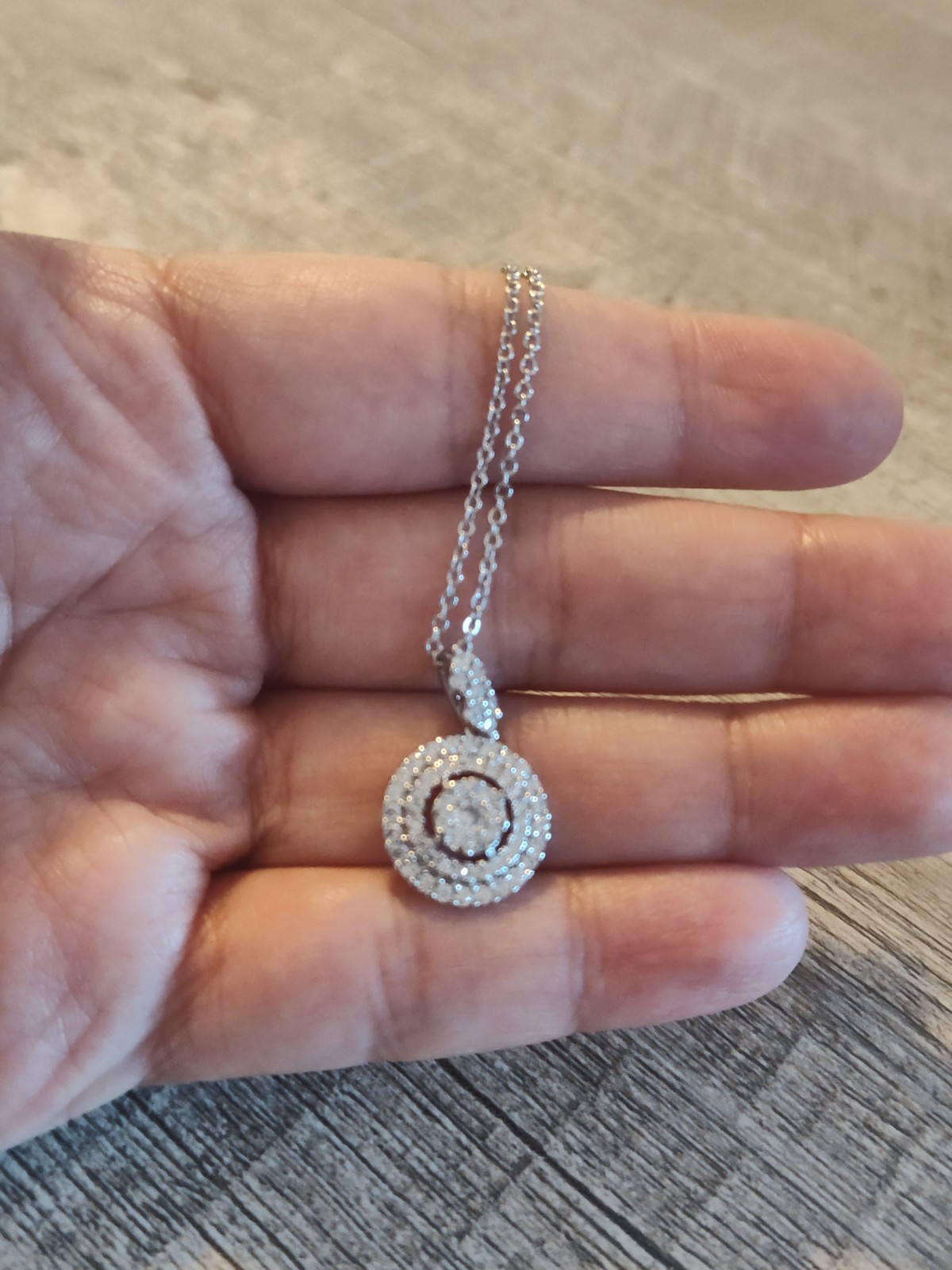 Beautiful Necklace with It’s Pendant With CZ Diamond