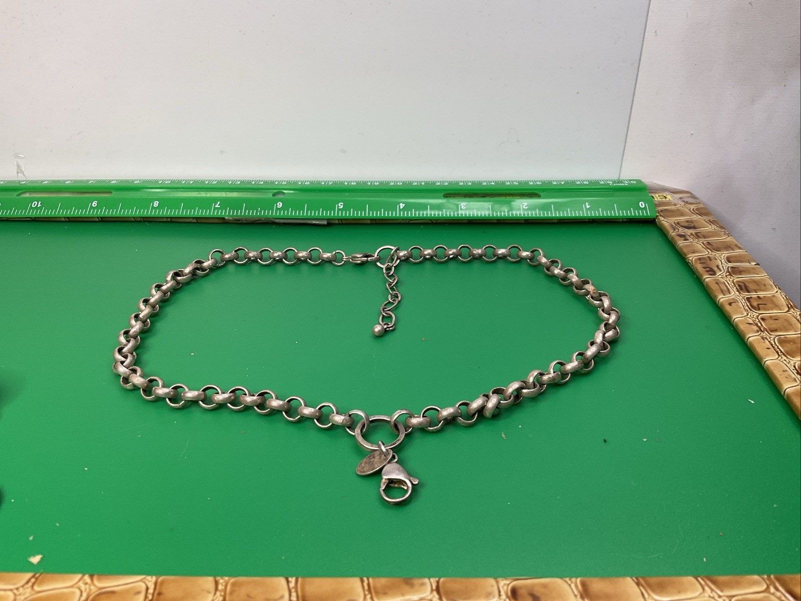 Authentic Origami Owl Thick Rolo in Rose Gold Rare Retired Popular Chain