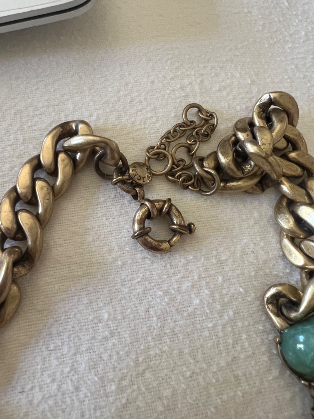 j crew rhinestone statement necklace