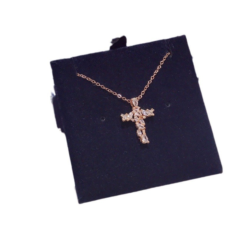 Swarovski Charming Cross Shape Necklace