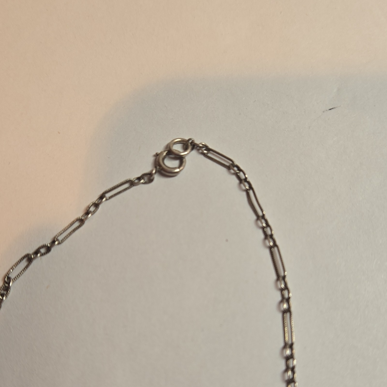 Silver/Clear Crystal Statement Pendant Necklace Item#64