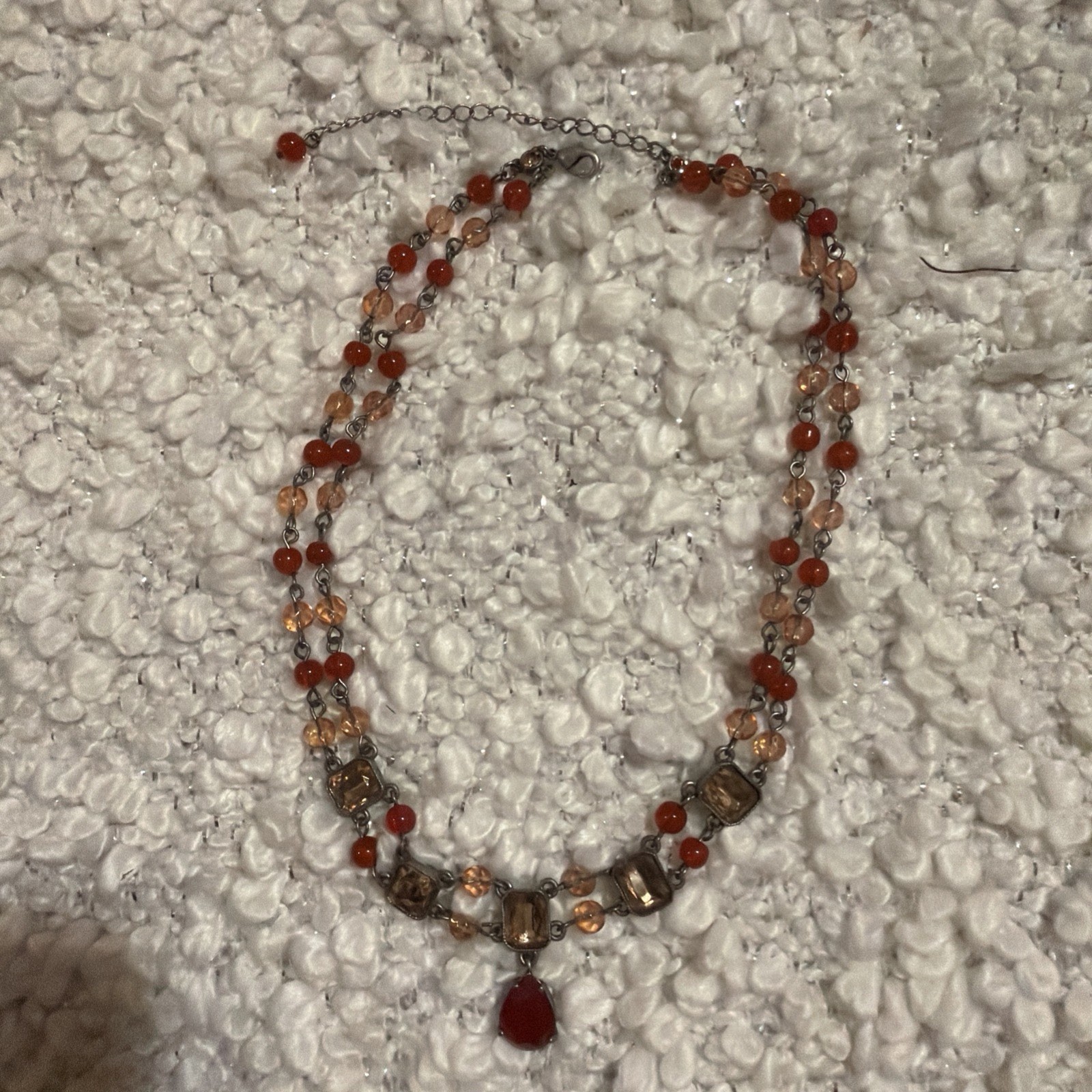 Avon necklace choker rhinestone crystal