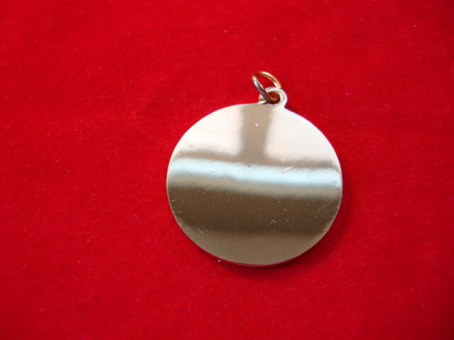 Goldtone “Women’s Health Initiative Celebrating 20 Years” Round Pendant or Charm