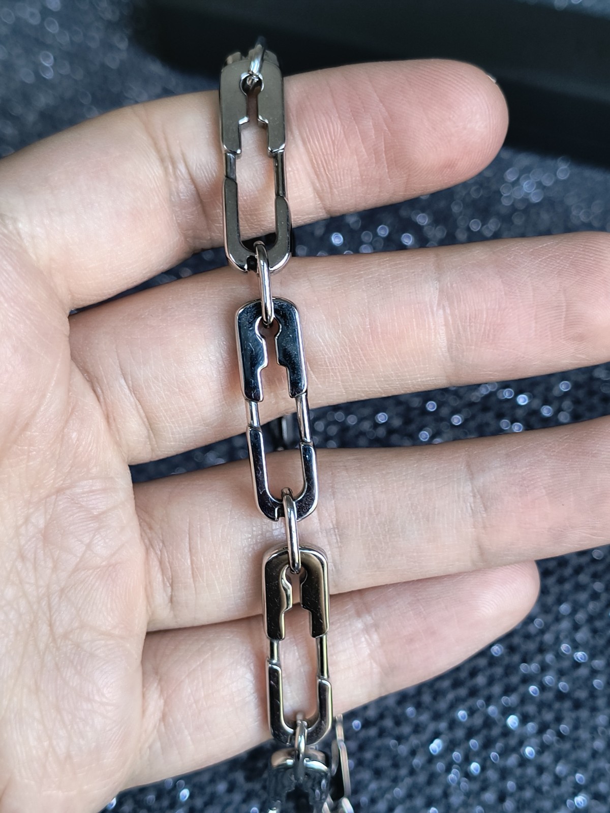 Vitaly “Saive” Chain Necklace – Silver (50cm) BNIB