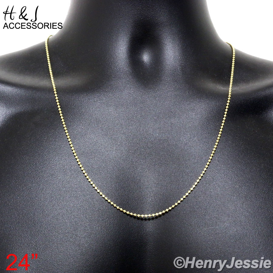 925 STERLING SILVER 18-30″X2MM GOLD PLATED BEADED CHAIN CZ FOOTBALL PENDANT*G205