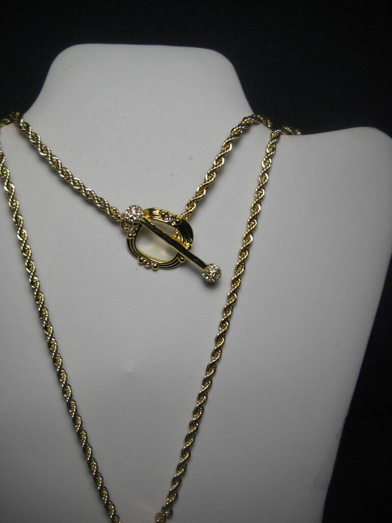 Heidi Daus Treasure of Antiquity Statement Cross Necklace Excellent Original Box