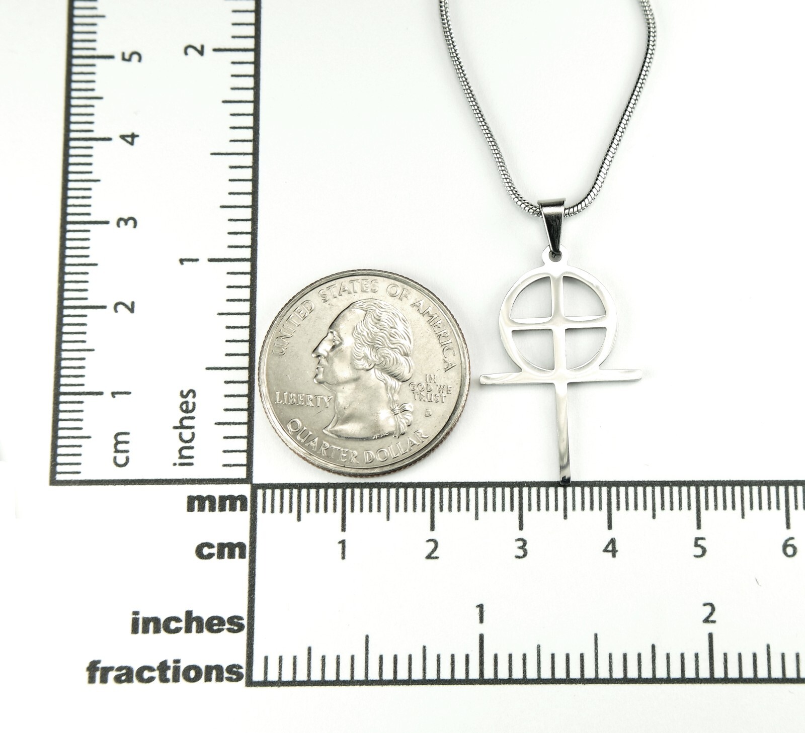 Coptic Cross Necklace or Earrings, Stainless Egyptian Christian Charm Gift