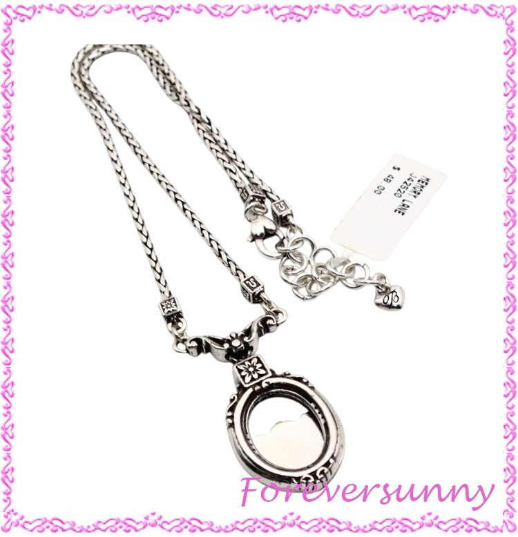 Brighton Memory Lane Add Photo Pendant Necklace