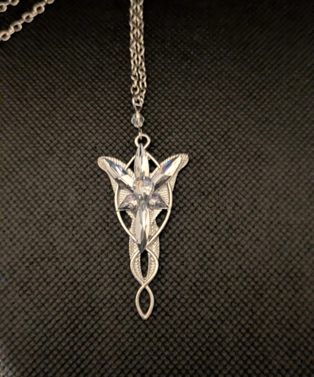 Arwen Evenstar Necklace LOTR The Lord of The Rings Replica Cosplay Prop Gift UK