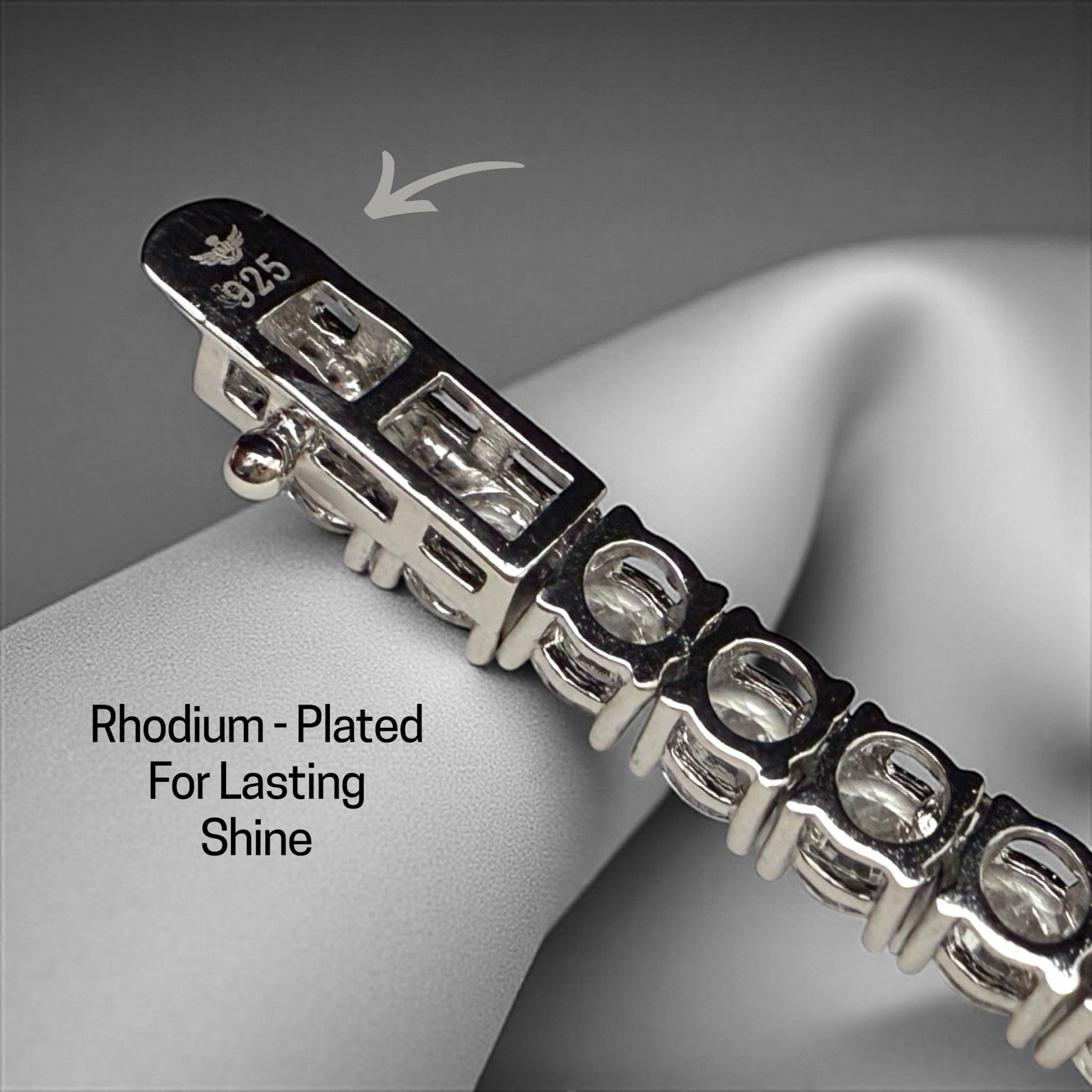 Solid 925 Sterling Silver 3mm-4mm 16”/18”/20” Iced CZ Hip Hop Tennis Necklace