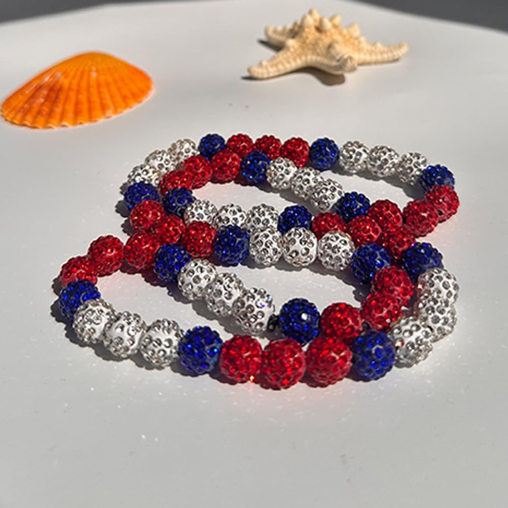 Baseball Necklace 16in/19in/22in Baseball Bling Drip Necklaces Rhinestone Clay B