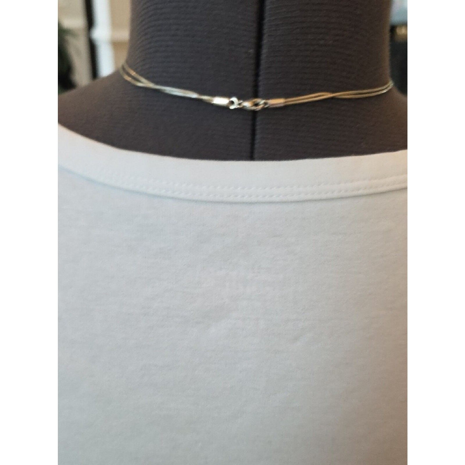Sterling Silver Modern Minimalist Harmony Bell Necklace