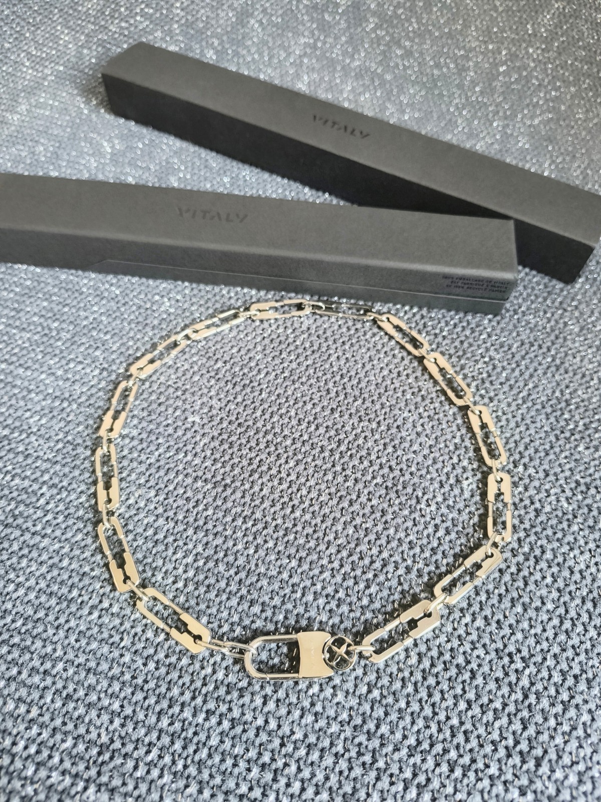 Vitaly “Saive” Chain Necklace – Silver (50cm) BNIB