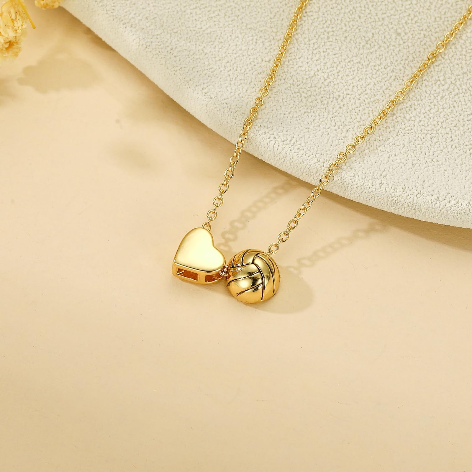 Volleyball Necklace Gifts for Girls & Teens – Sports Jewelry for Ages 8-14