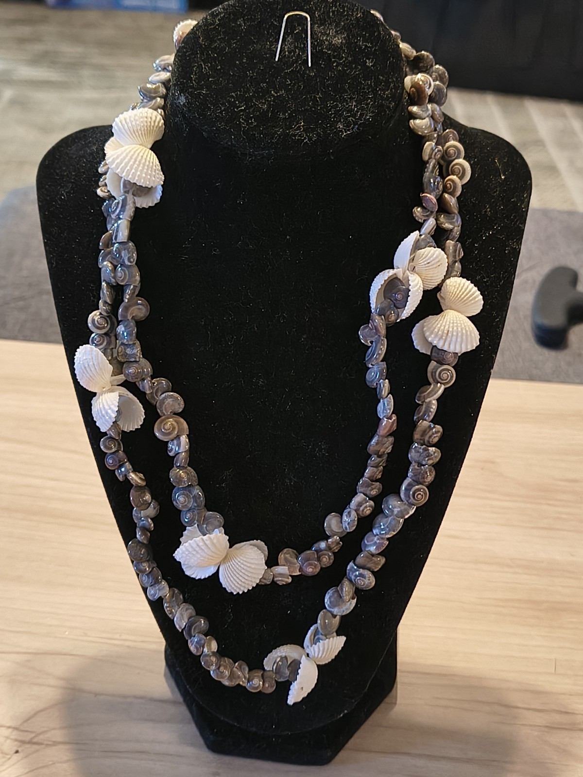 Seashell Long Necklace Great For Summer Fashion Or Anytime You Miss Summer Beach