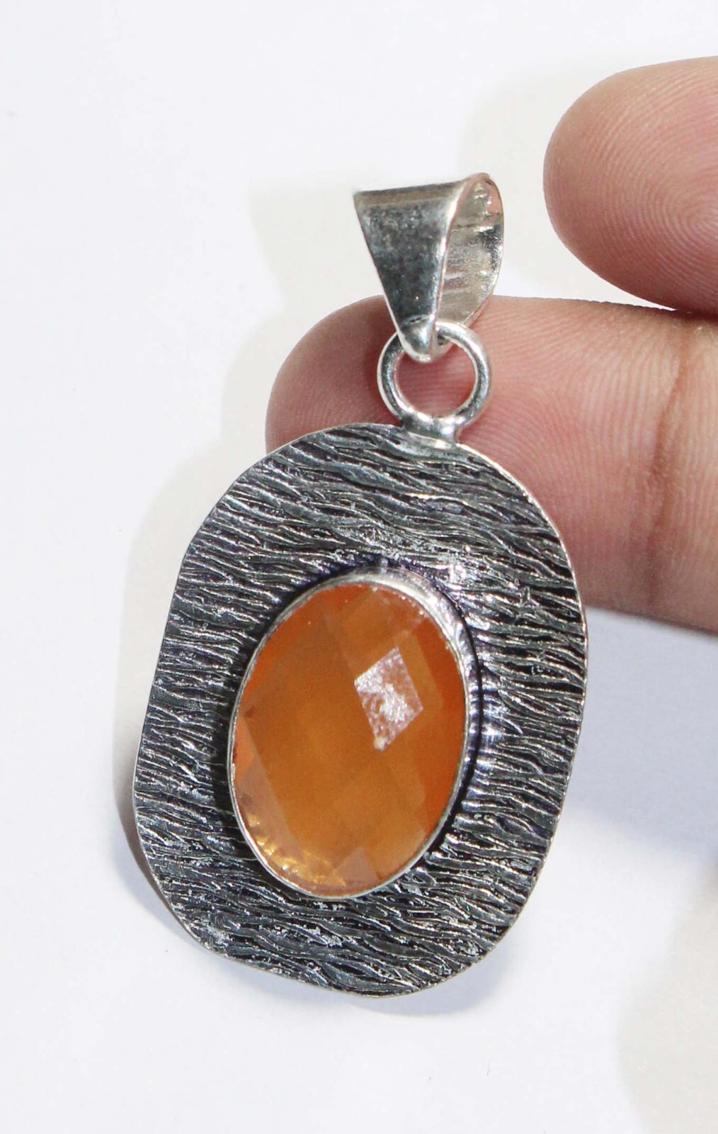 Hydro Onyx Oval Shape Gemstone Handmade Pendant Jewelry Pendant Size 1.5 inches
