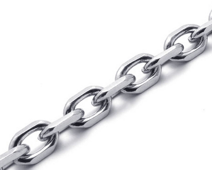 5pcs/Lot More Size Rolo Cross Chain Necklace Bracelet Stainless steel in bulk