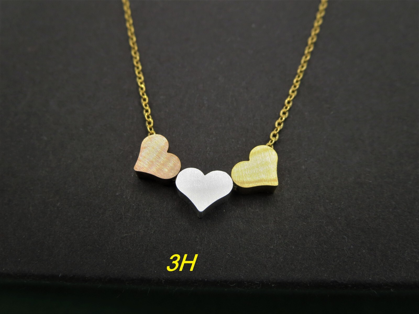 Heart Love Necklace, Valentine’s Day Gift, Gold Heart Necklace, Gift for Mom
