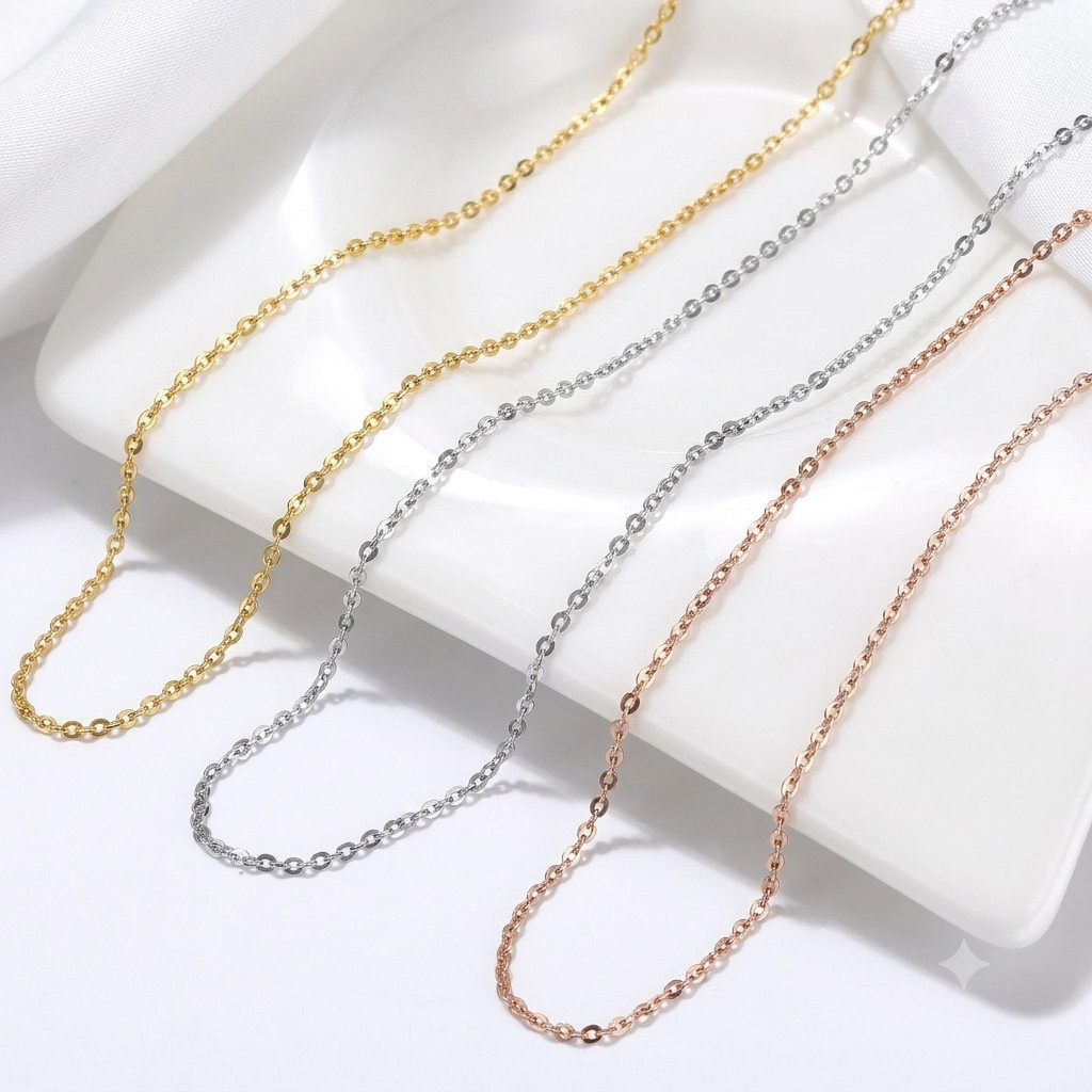 925 Sterling Silver Curb Chain Necklace Mens Boys Solid Link 922mm 16″-30″ Italy