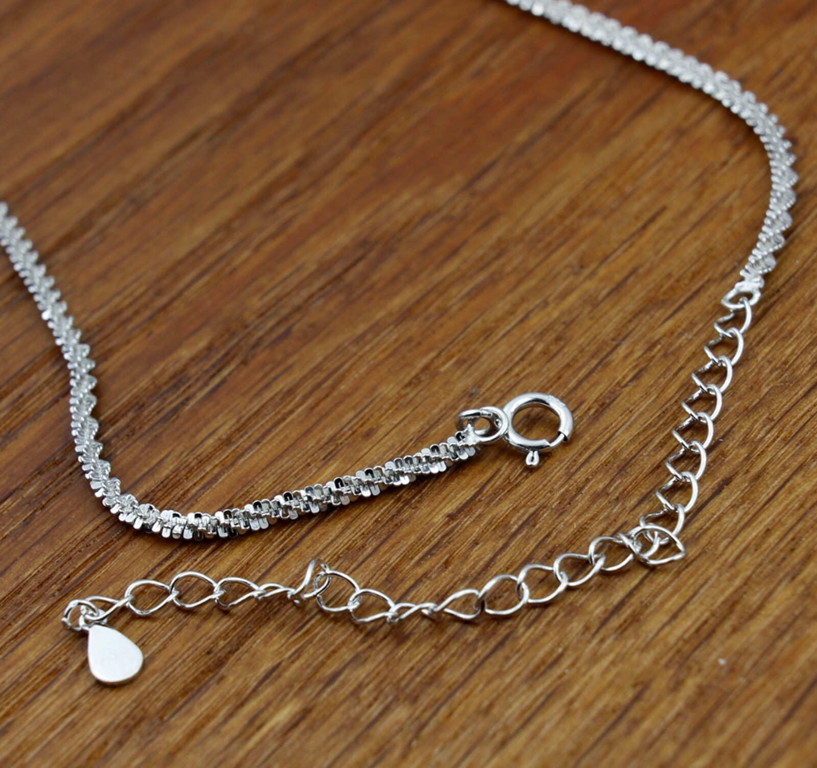Girl / Women Titanium Stainless Steel Margarita Chain Choker Necklace 14.5-16″