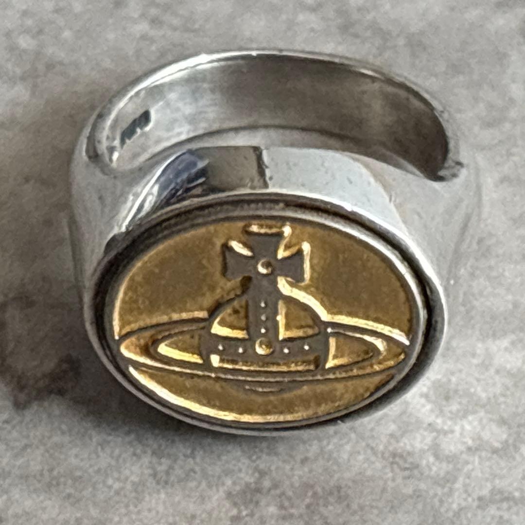 Vivienne Westwood Rare Early Stamp Ring No. 18 Vintage