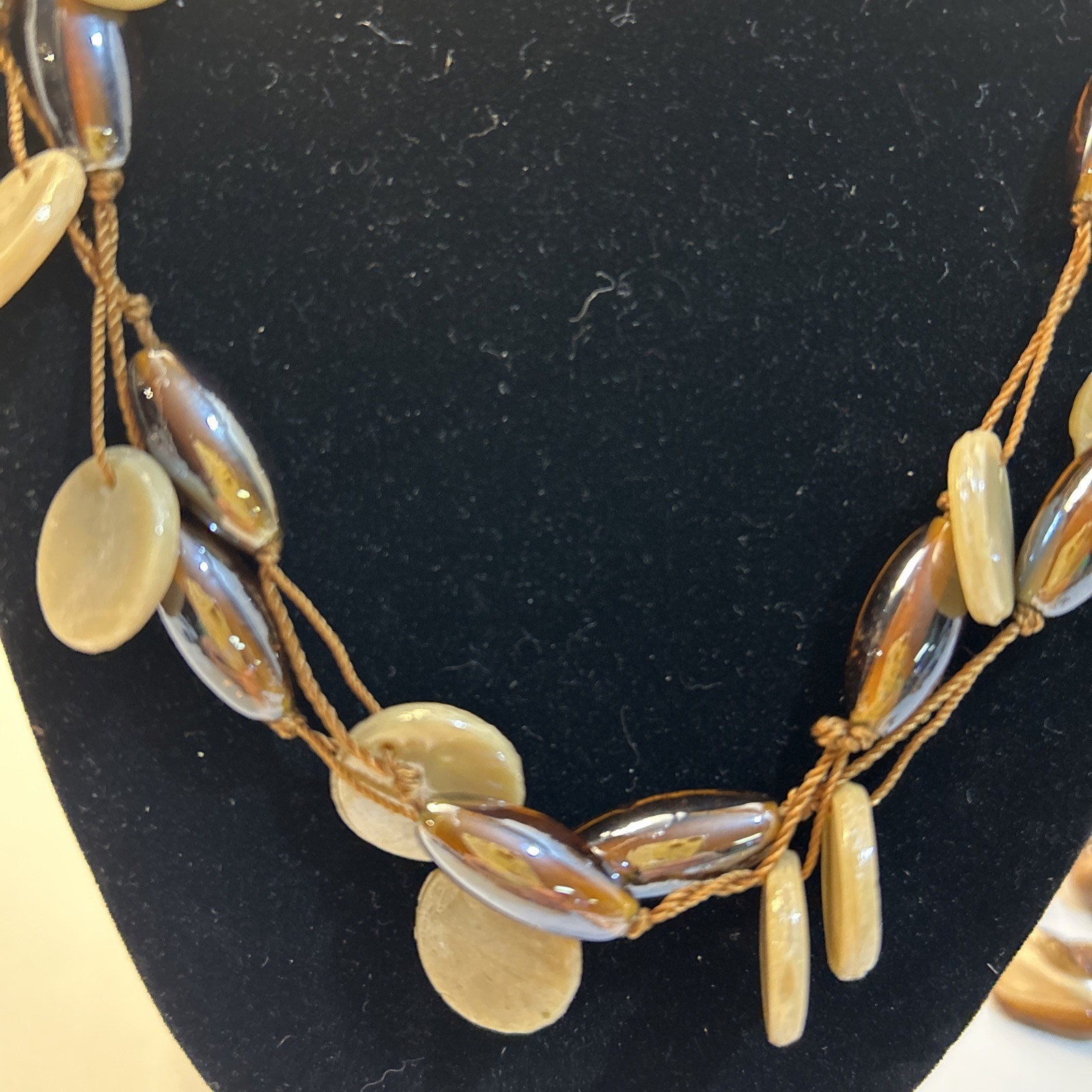 Beaded Necklace Lot Of 9 Various Lengths Jewelry