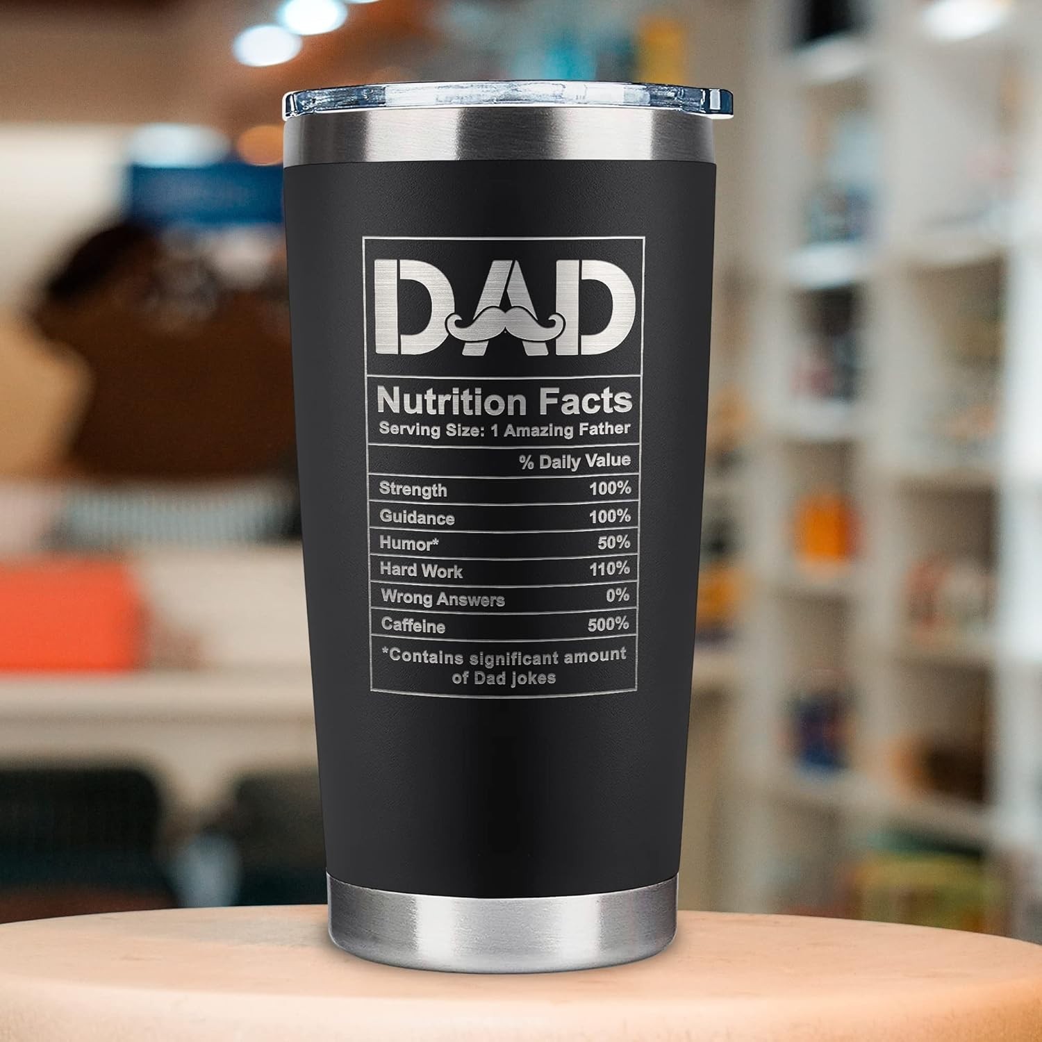 Stylish 20 Oz Insulated Tumbler for Dads – Perfect Birthday & Father’s Day Gift