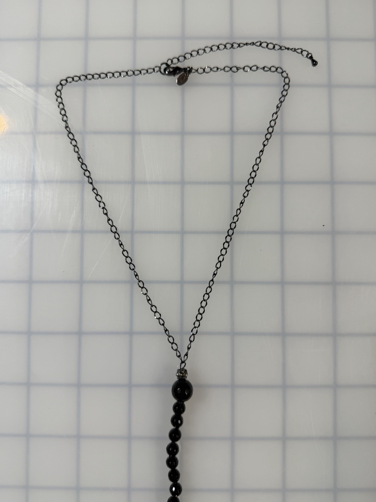 Joyce Williams pavé crystal spike pendant necklace HSN