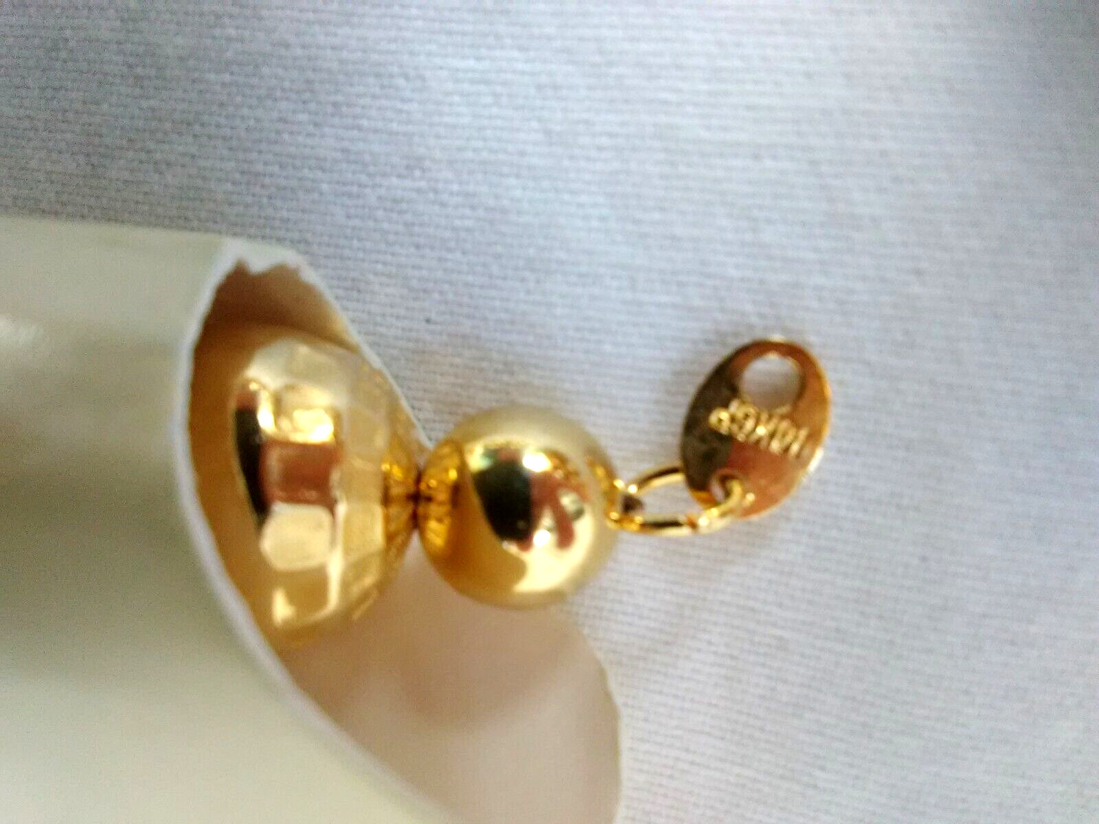 Women Choker 19″ 14K GP Gold Holiday Necklace Cherry &Webb New
