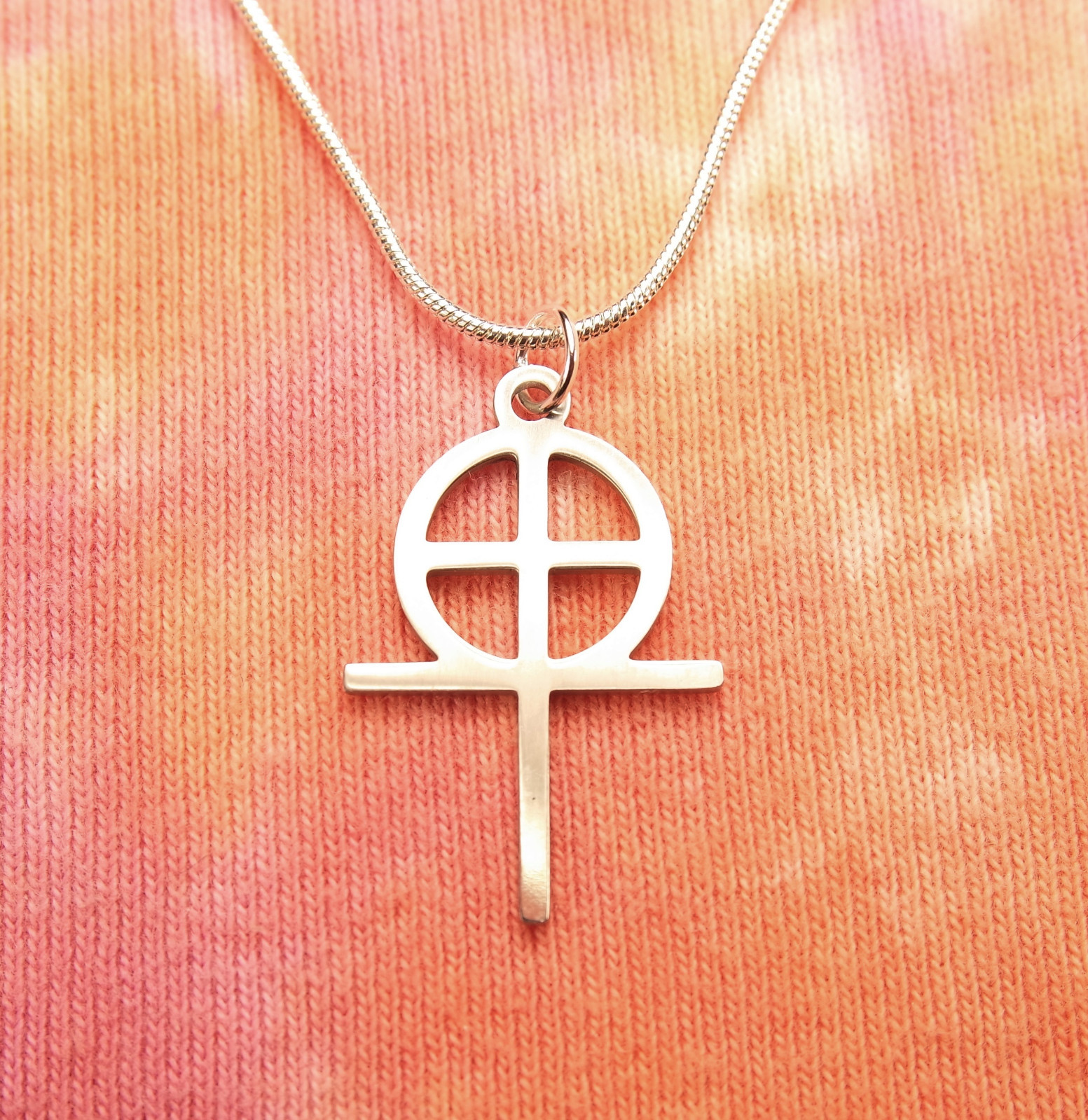 Coptic Cross Necklace or Earrings, Stainless Egyptian Christian Charm Gift