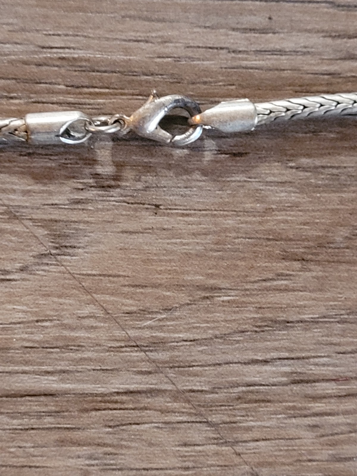 Silver Tone Snake Chain Necklace Unisex Men’s Women’s Fashion Jewelry Gift