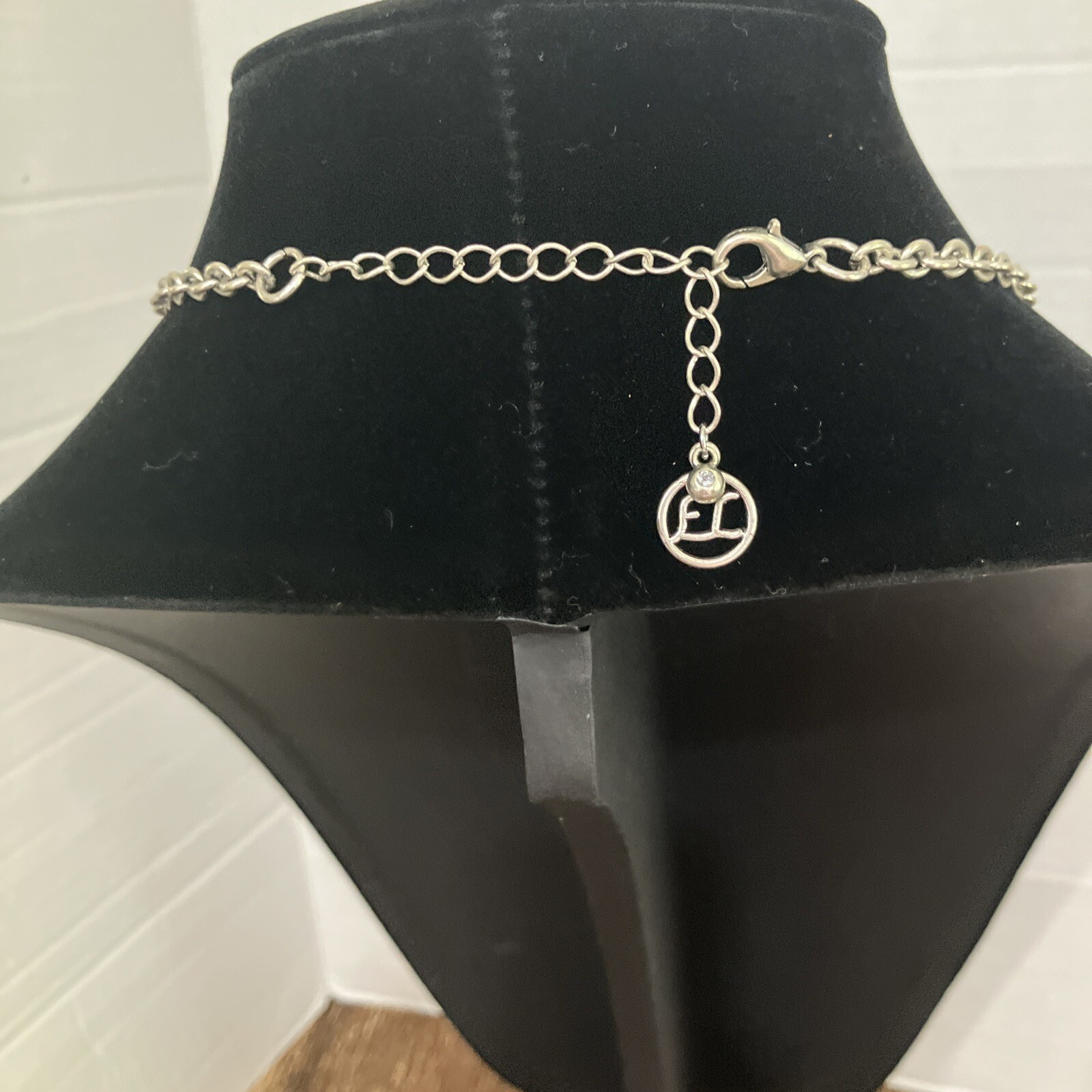 Erica Lyons Necklace Boho Art Deco Silver Tone Moon 18 – 20 Inches Statement