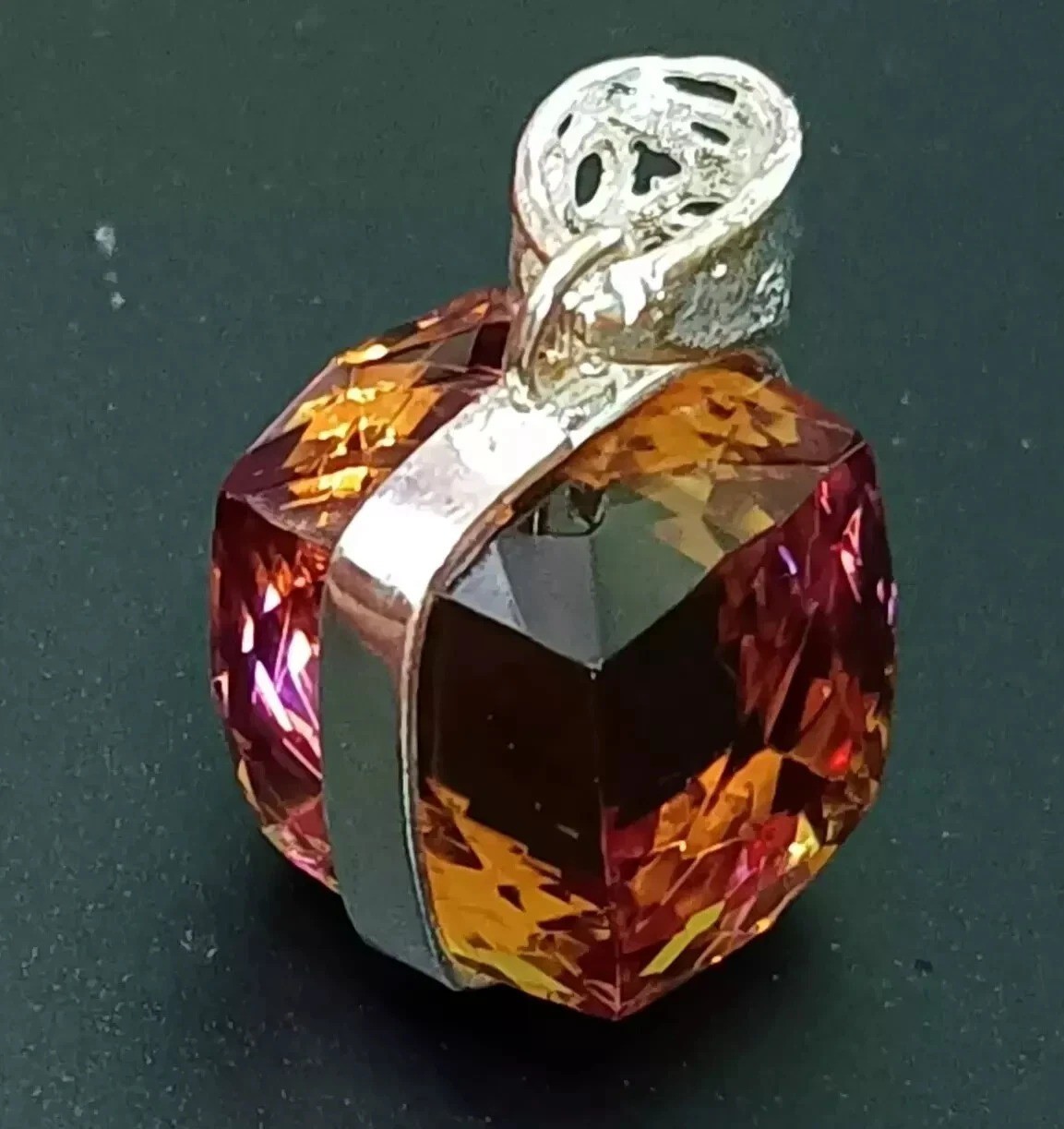 Natural Alexandrite Color Change Gemstone 50.51 Ct+ 925 Solid Silver Pendant