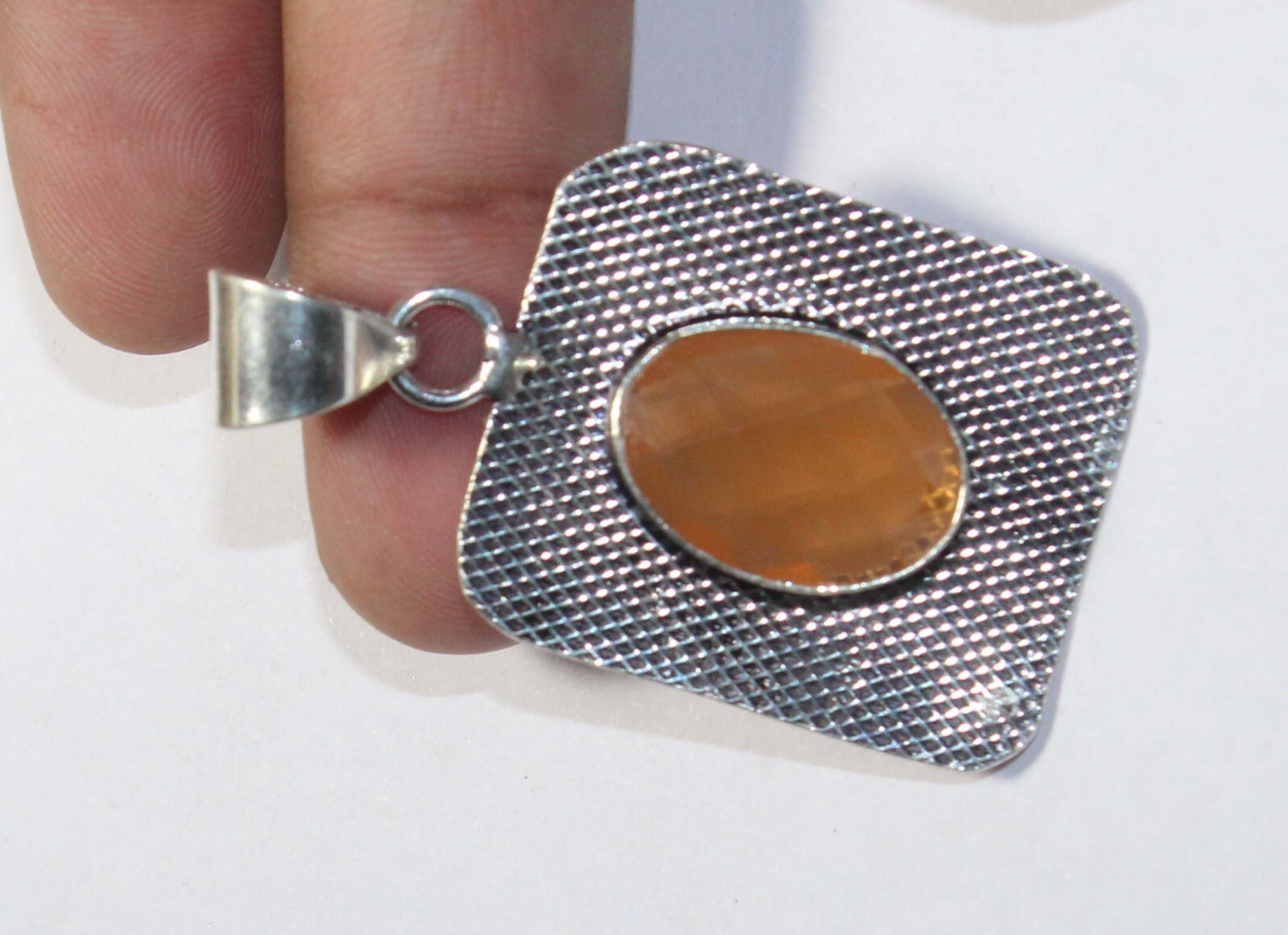 Hydro Onyx Oval Shape Handmade Gemstone Pendant Jewelry Pendant Size 1.5 Inches