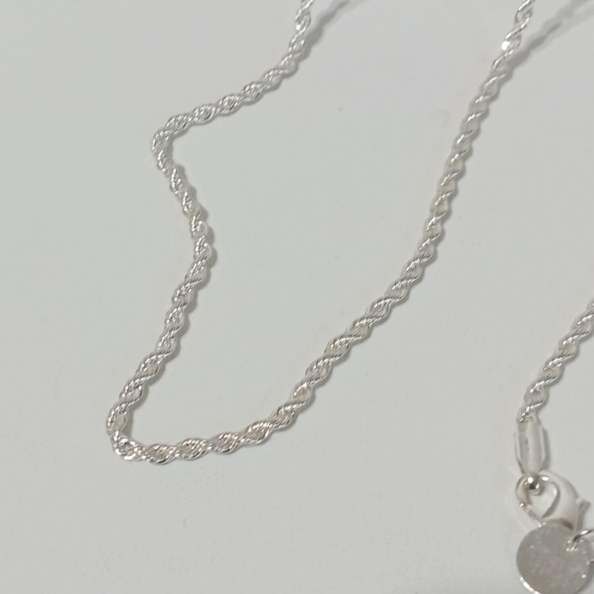 Women’s Long Necklace Stainless Steel Silver One Size Casual