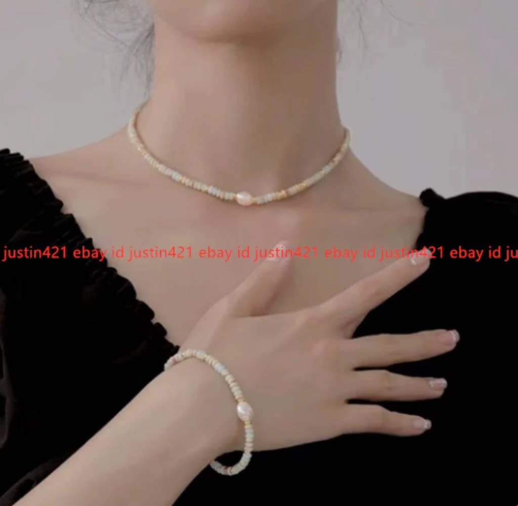 Charming 2x4mm Shoushan Jasper Gems Rondelle Beads Necklace Bracelet18in+7.5in