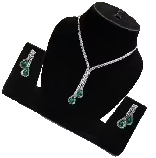 Beautiful Indian Style Necklace Set With Earring IN16