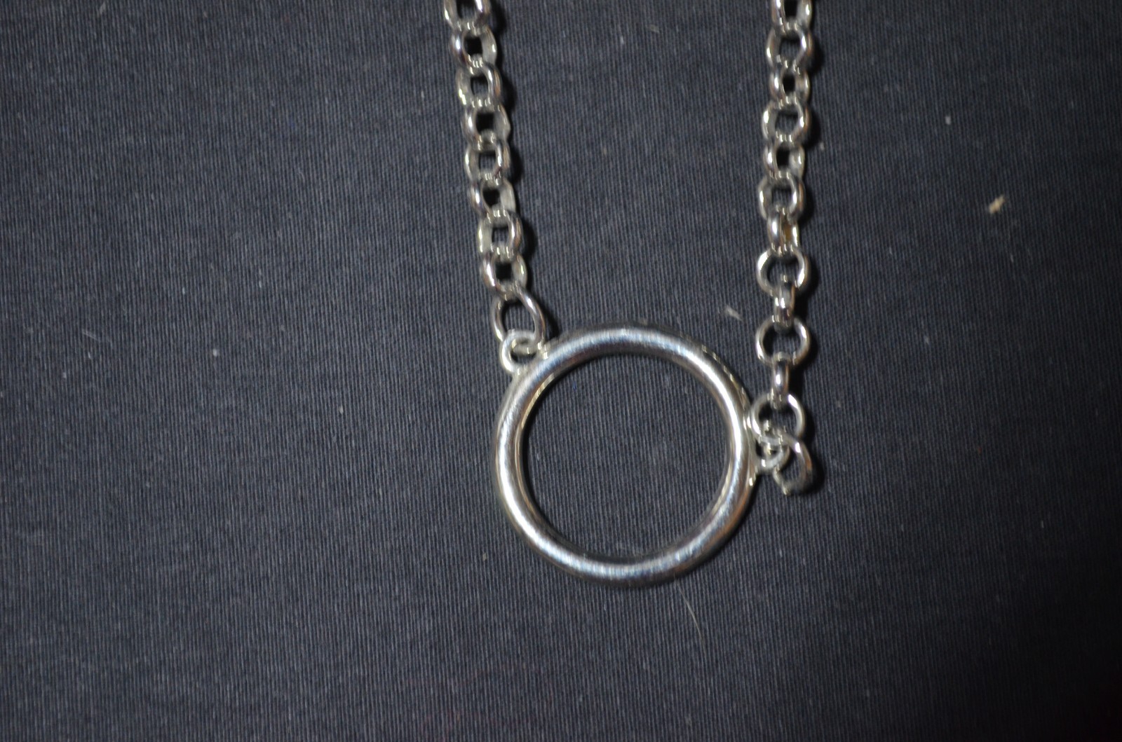 NEW Wearable Art by ROMAN – Silver Tone Adjustable Pendant Chain – Marked RMN