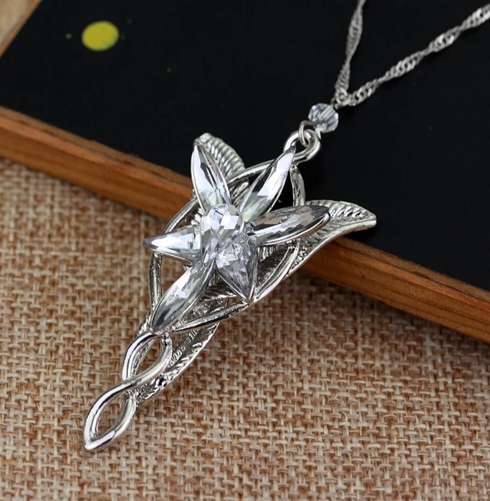 Lord of the Rings Arwen Necklace Pendant EVENSTAR Hobbit LOTR Elven