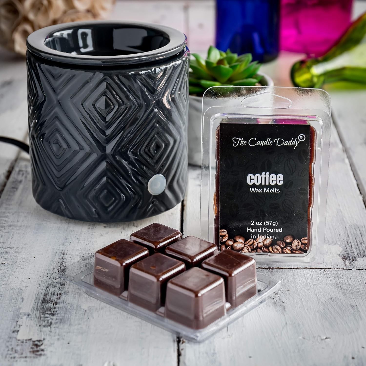 The Candle Daddy Coffee Scented Wax Cubes – Maximum Scent Melts -…