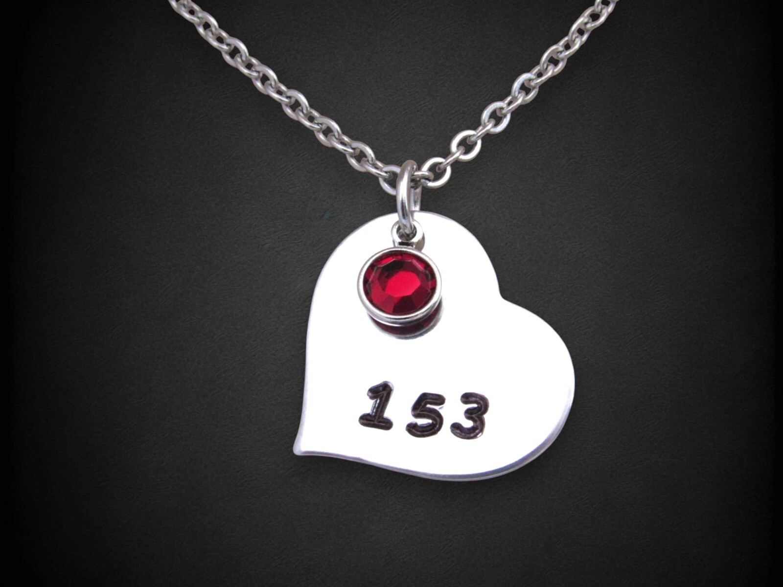 Fire Fighter Necklace with Badge Number, Personalized Firefighter Wife Jewelry