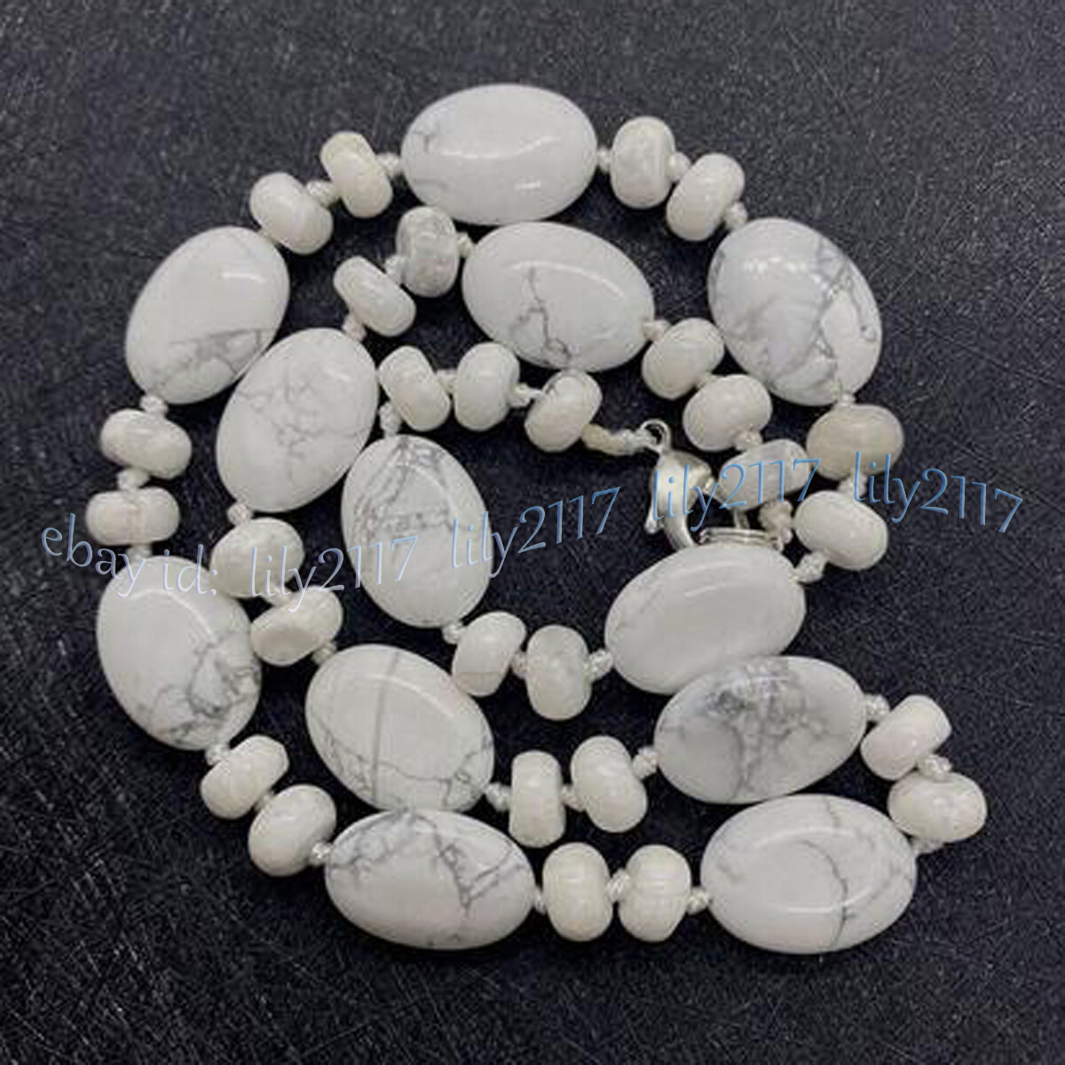 Natural 5x8mm Rondelle 13x18mm Flat Oval Gemstone Beads Necklace 14-36”