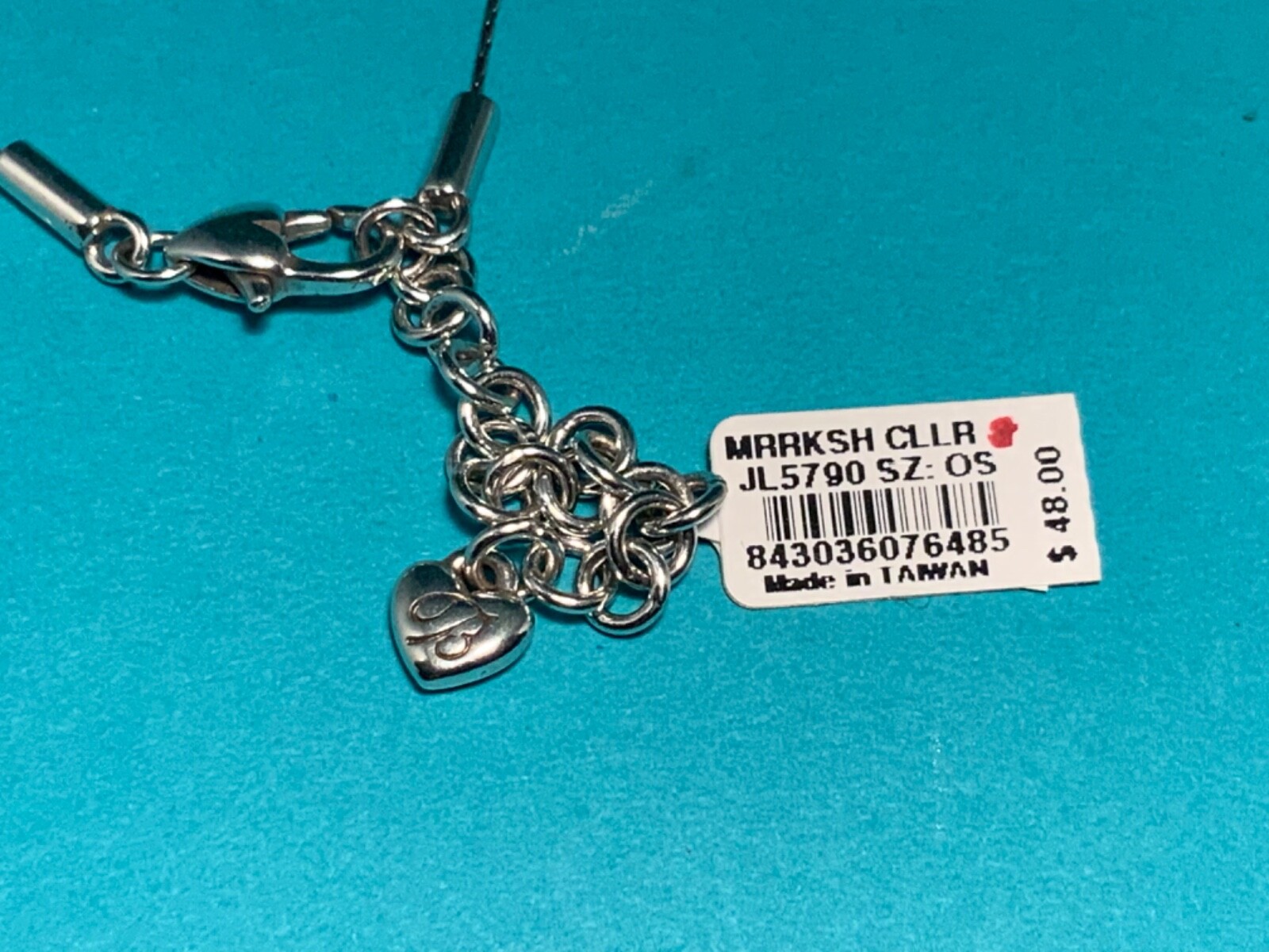 🌸 BRIGHTON Necklace Silver Round Triple Disc “Marrakesh” 16-18” (N26)NWT🌸