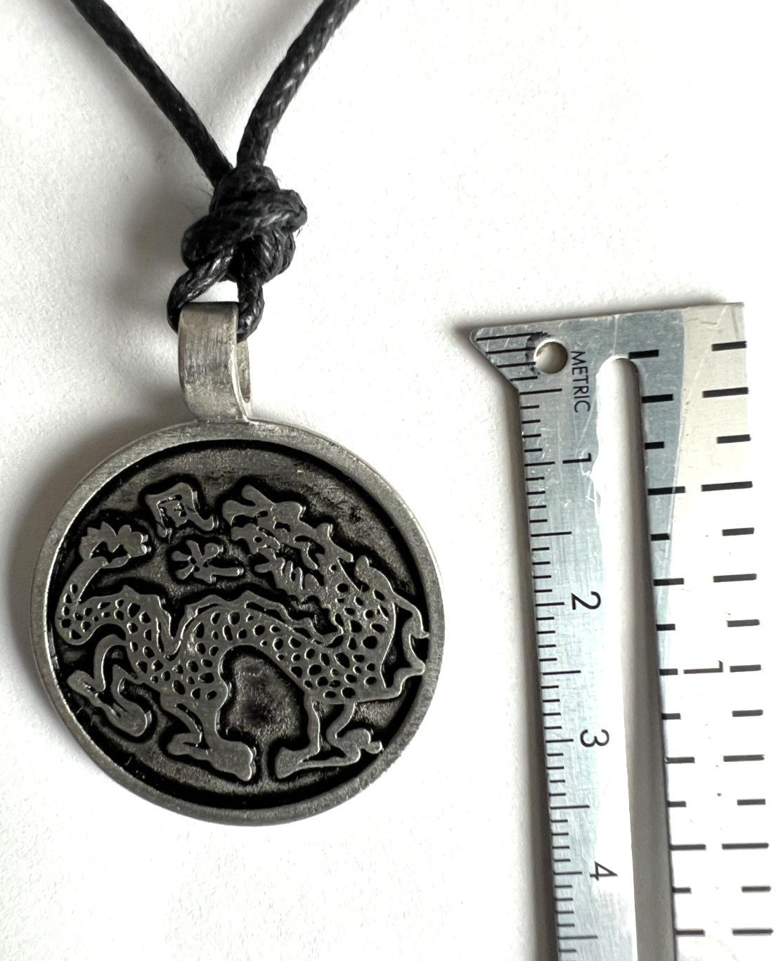 PAN K’UEI Dragon Talisman – Good Health & Prosperity Amulet Necklace – NEW