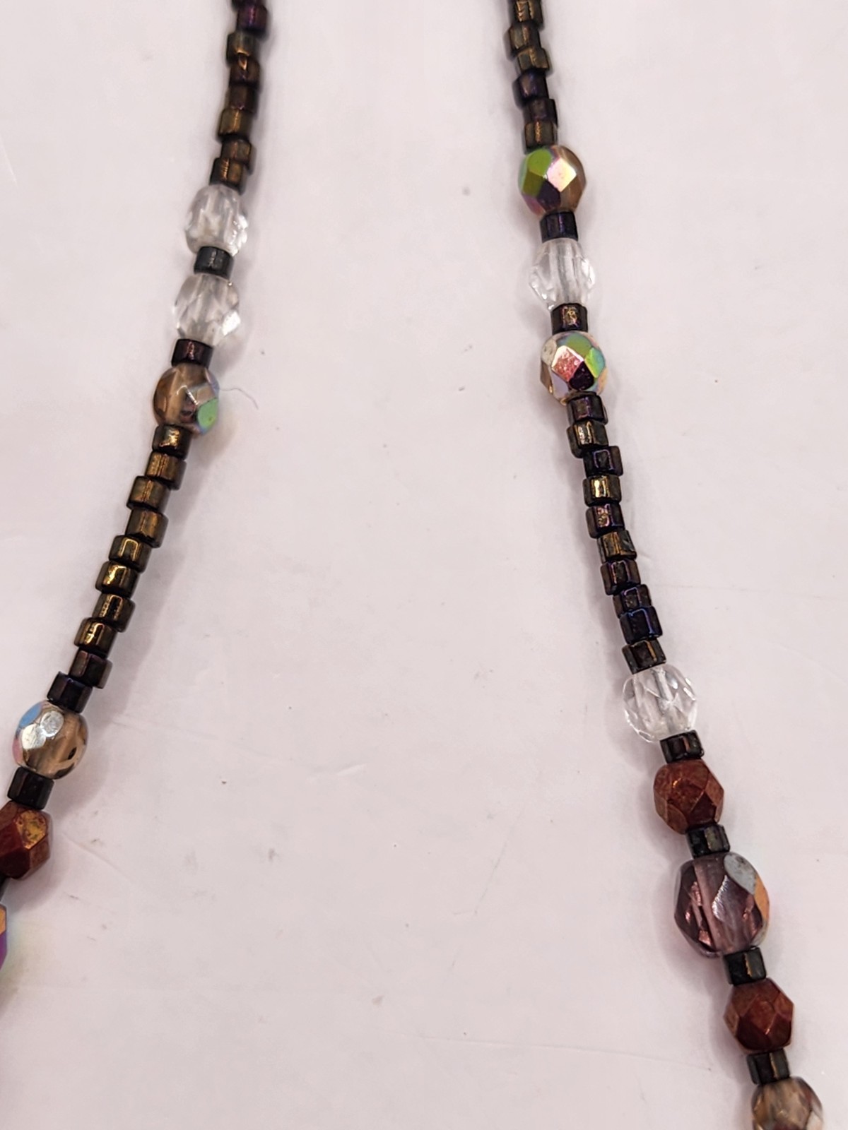 Holly Yashi Delicate Designer Beaded Necklace with 14K Gold Filled Clasp 16.5 in