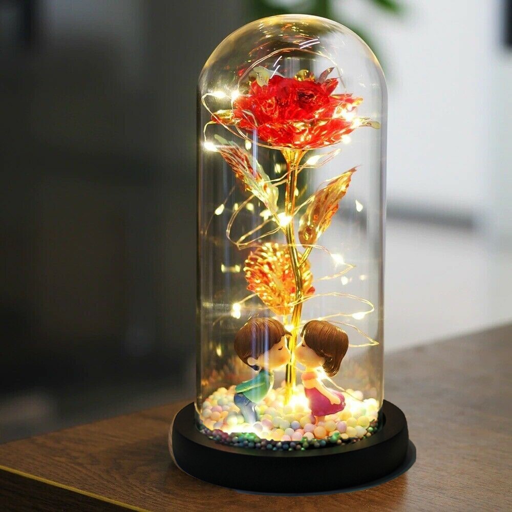 💖BigSale💖 Her Gift Wife Flowers For Girls Vase Women Valentines Day Girlfriend